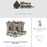 Nine of Spades Website